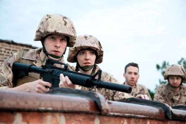 Michael Finley (Johnny Henderson) , Courtney Jones (Tanya Young), Dylan Stuckey (Chri Photo