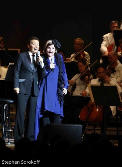 Michael Feinstein &amp; Faith Prince Photo