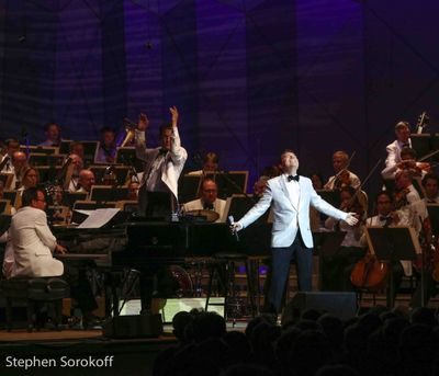 Tedd Firth, Keith Lockhart, Michael Feinstein Photo