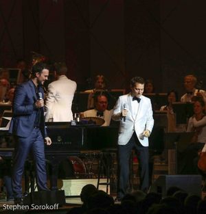 Cheyenne Jackson &amp; Michael Feinstein Photo
