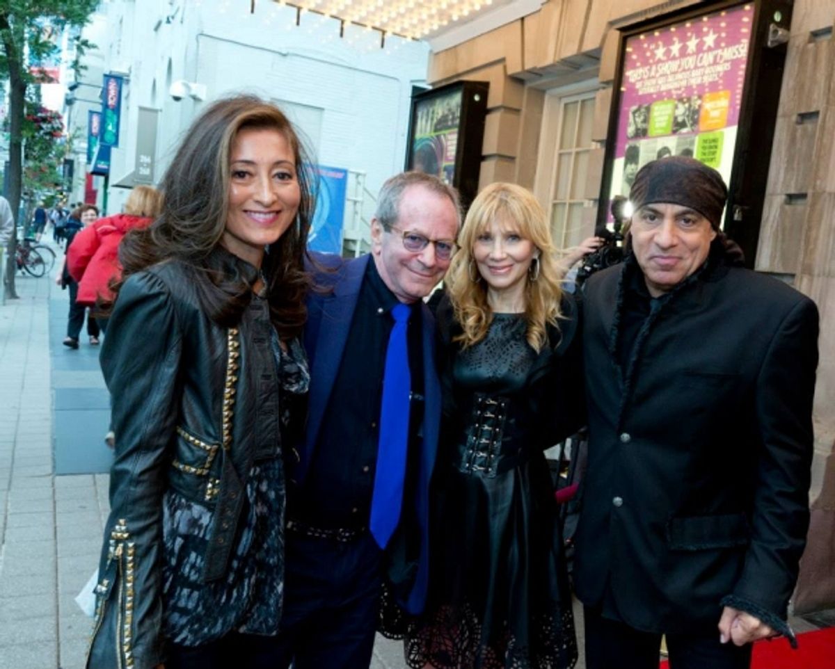 Catherine & Marc Brickman with Maureen & Stevie Van Zandt at 