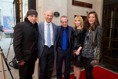 Stevie Van Zandt, David Mirvish, Marc Brickman, Maureen Van Zandt and Catherine Brick Photo