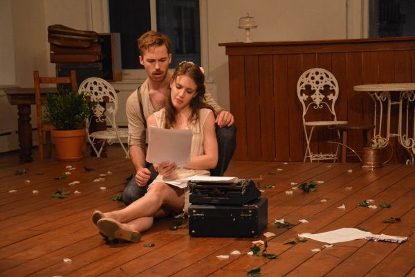 Ross Cowan (Algy) and Charlotte Graham (Cecily) Photo