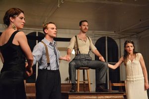 Anne Troup (Gwendolyn), Tim Hassler (Jack), Ross Cowan (Algy), Charlotte Graham (Ceci Photo