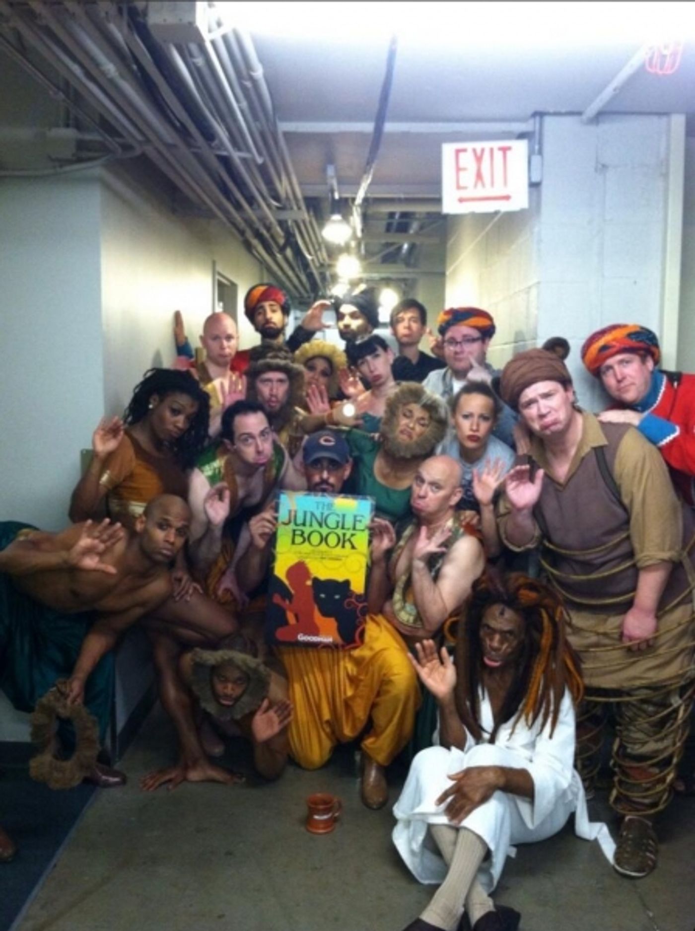 Photo Flash: Saturday Intermission Pics, August 17 - Part 2 - KINKY BOOTS Sends Some Love to SPIDER-MAN's Daniel Curry, JUNGLE BOOK Bids Chicago Farewell & More!  Image