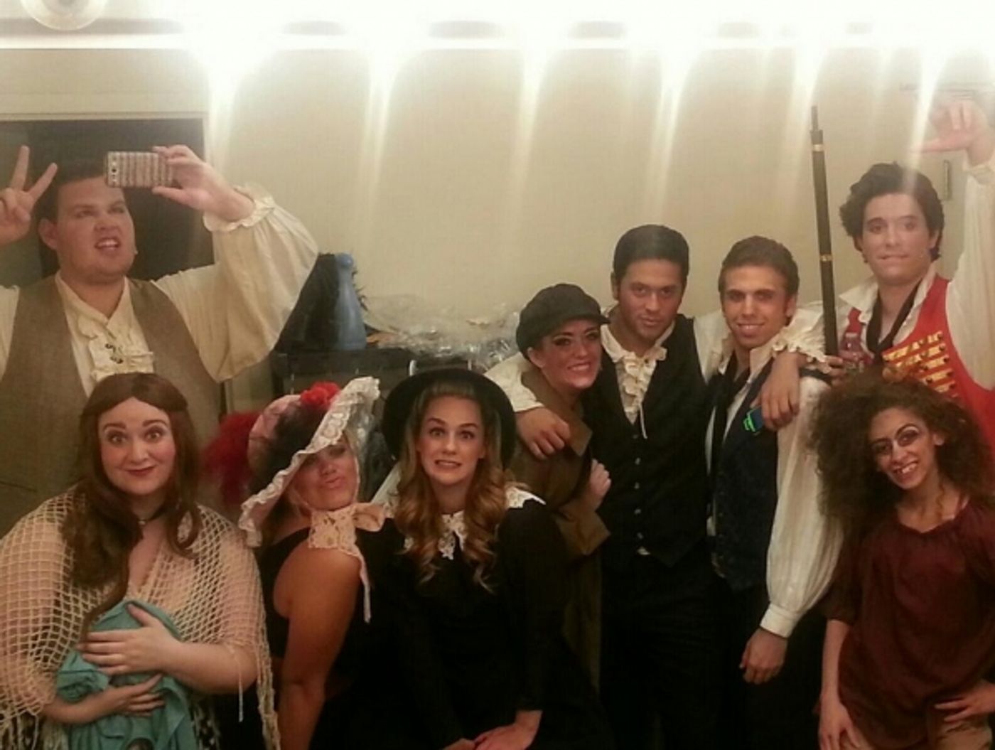 Photo Flash: Saturday Intermission Pics, August 17 - Part 2 - KINKY BOOTS Sends Some Love to SPIDER-MAN's Daniel Curry, JUNGLE BOOK Bids Chicago Farewell & More!  Image