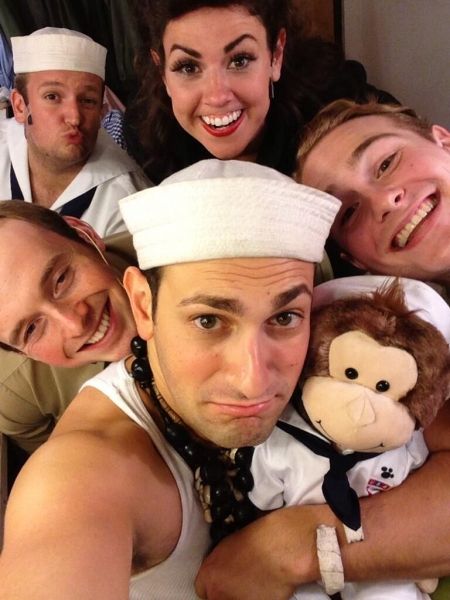 Photo Flash: Saturday Intermission Pics, August 17 - Part 2 - KINKY BOOTS Sends Some Love to SPIDER-MAN's Daniel Curry, JUNGLE BOOK Bids Chicago Farewell & More!  Image