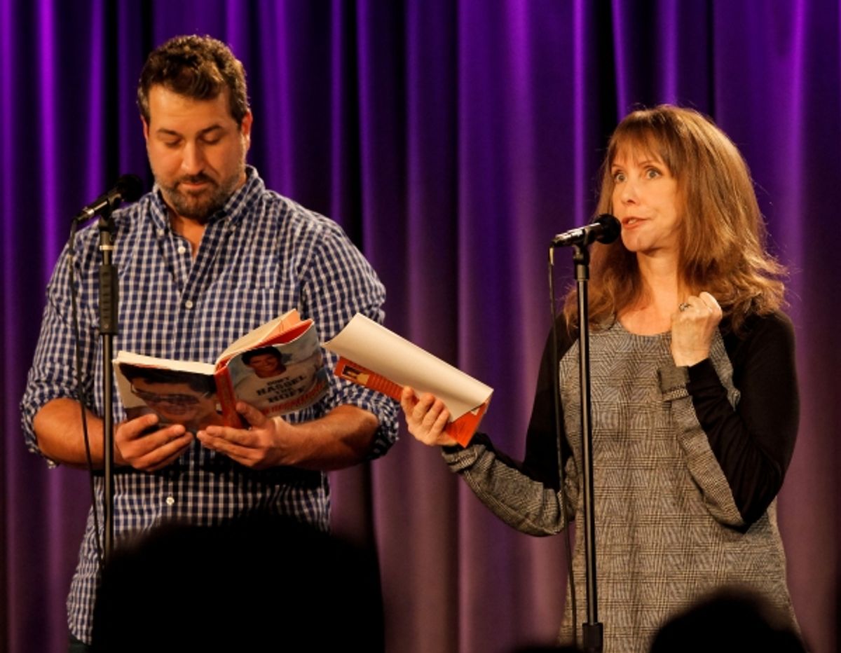 Laraine Newman and Joey Fatone at 