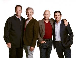 Shuler Hensley, Ian McKellen, Patrick Stewart, Billy Crudup Photo