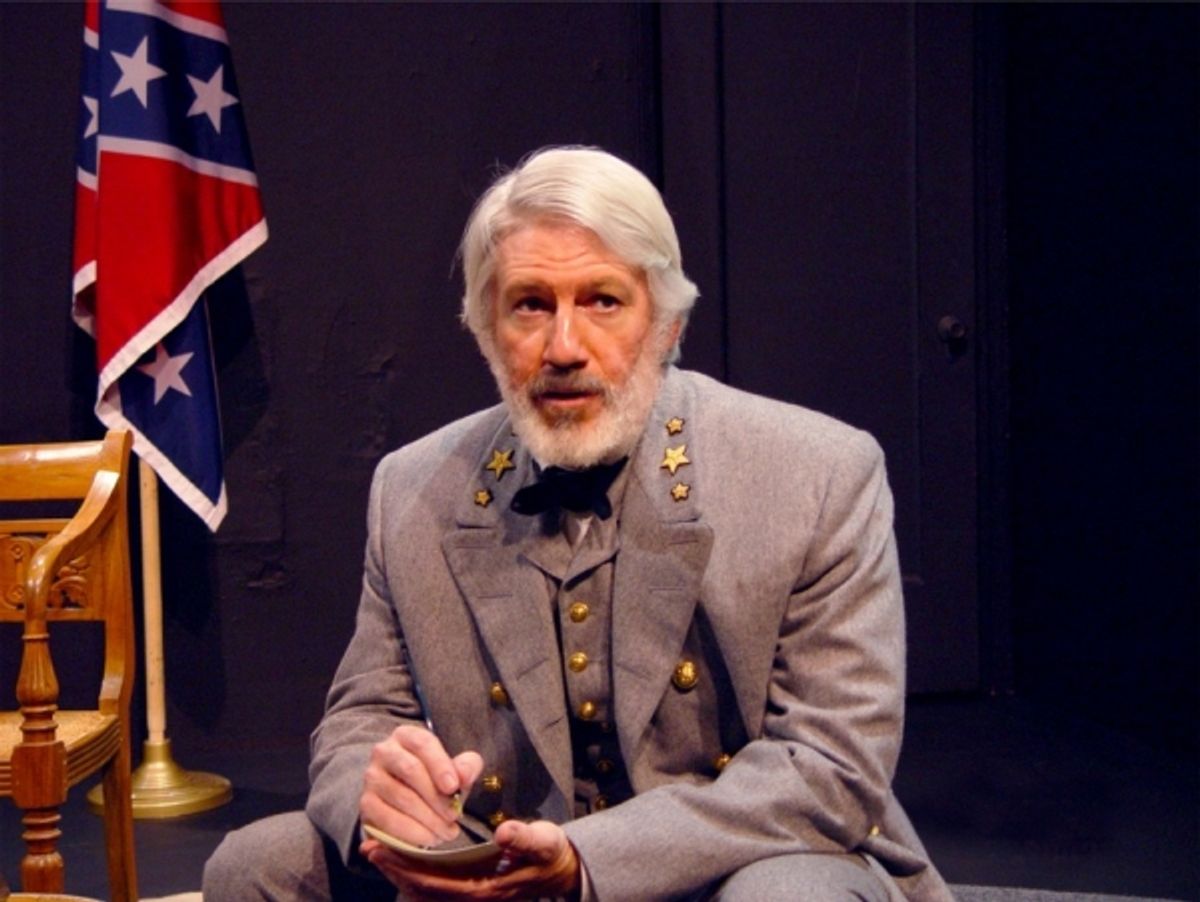 Tom Dugan as Robert E. Lee at 