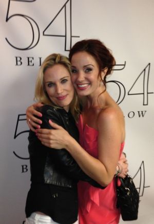 IMOGEN LLOYD WEBBER (left) and SIERRA BOGGESS Photo