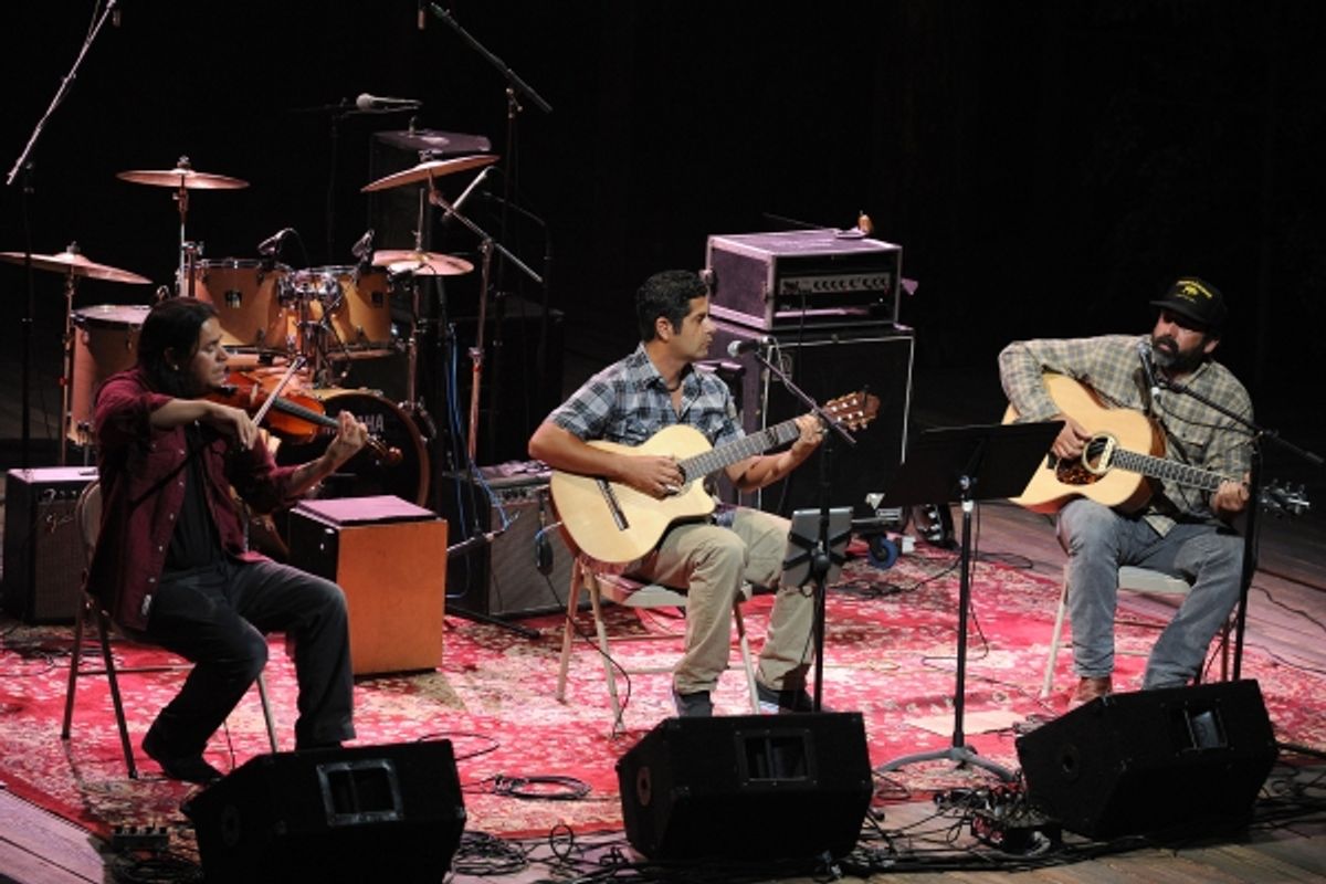 Fernando Apodaca, Israel Maldonado and Todd Hannigan at 