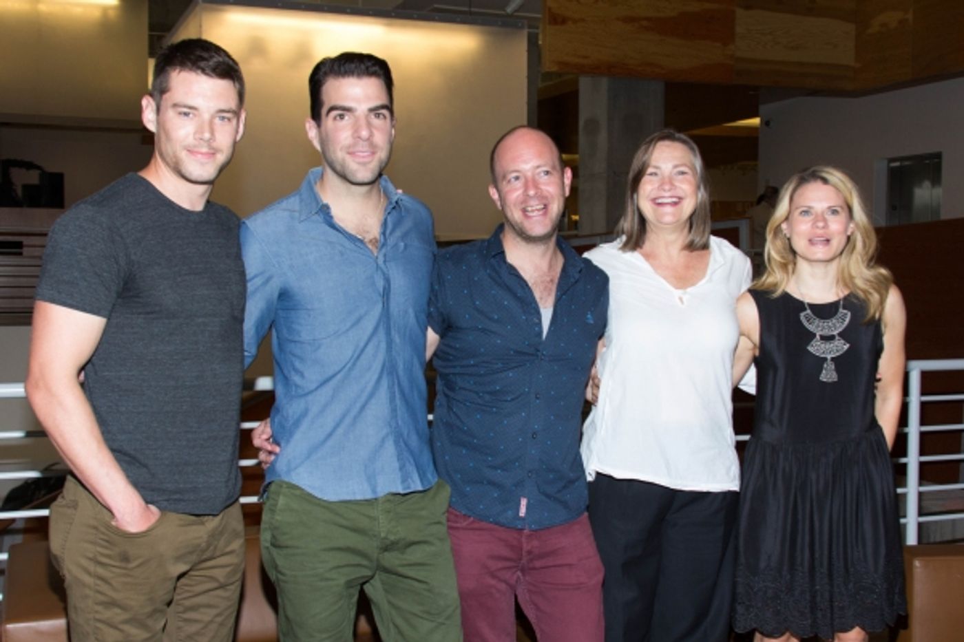 Photo Coverage: Cherry Jones, Zachary Quinto & THE GLASS MENAGERIE Cast Meet the Press! Image