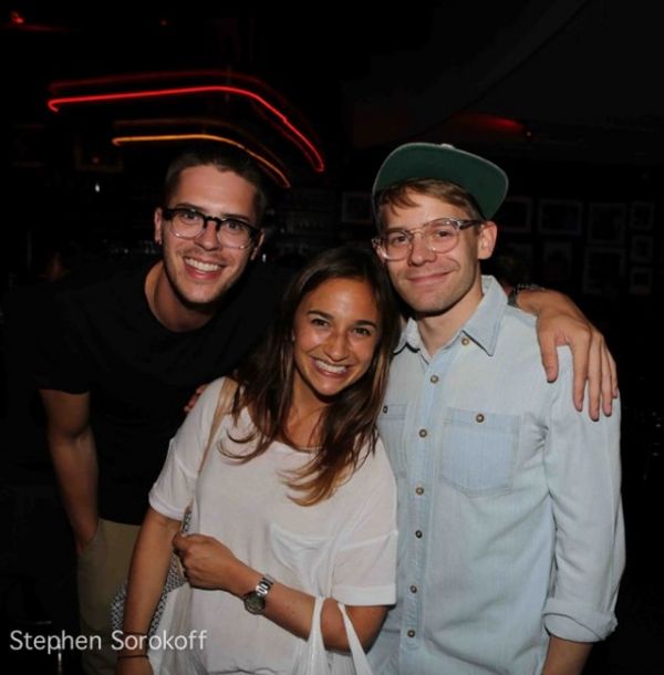 Jake Wilson, Sas Goldberg and Andrew Keenan-Bolger Photo