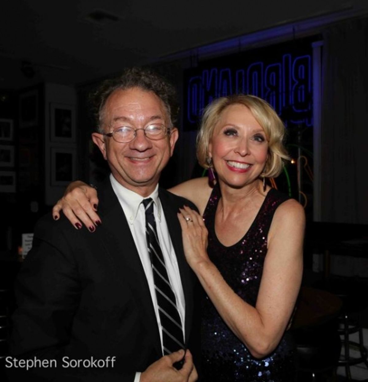 William Ivey Long and Julie Halston at 