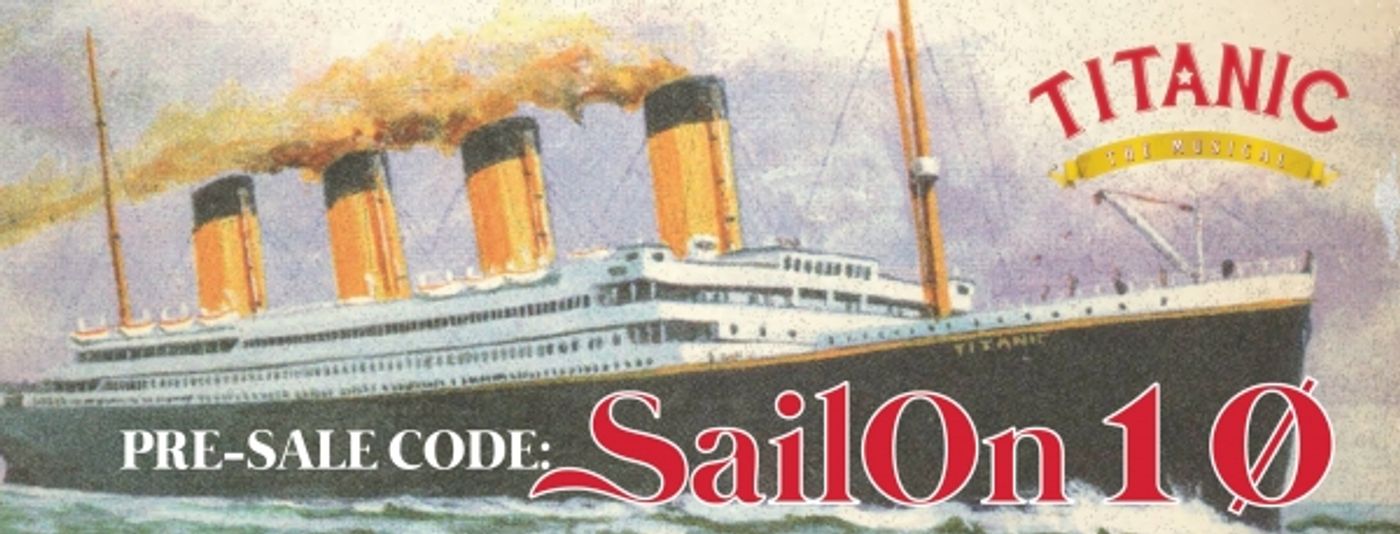 Photo Flash: Artwork Released for Manhattan Concert Productions' TITANIC Image