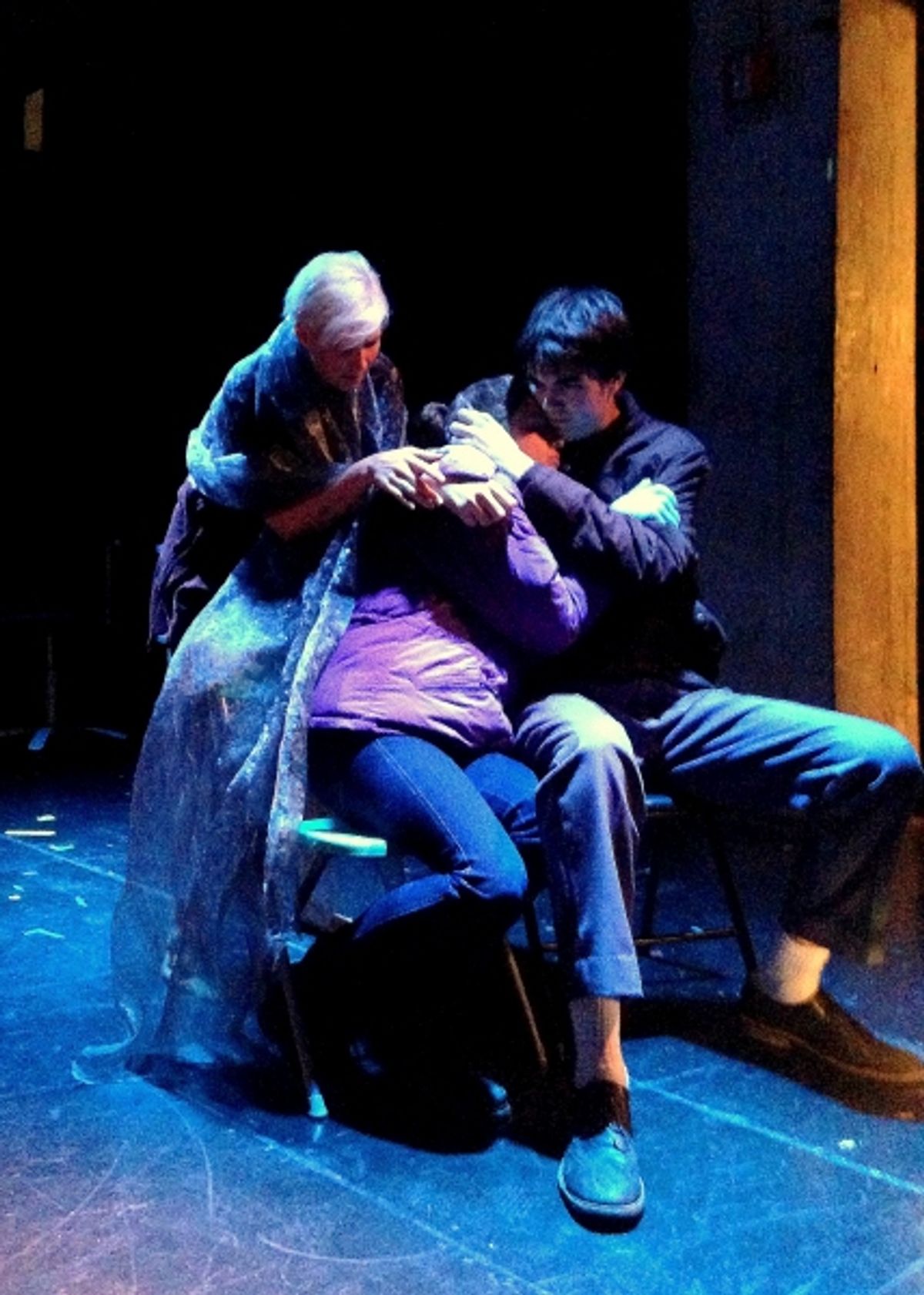 Natalie Cook Leonard, Chelsea Leigh Barrett, Thomas Burns Scully  at 