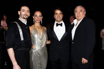 Juan Paulo Horvath, Victoria Galoto, Luis Fonsi, Luis Bravo Photo