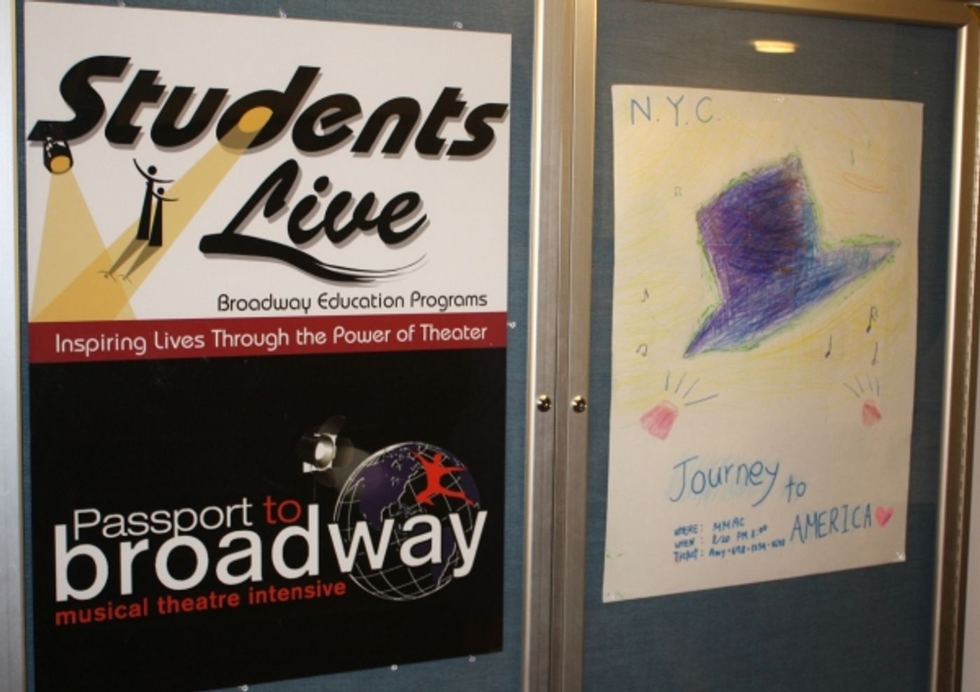 Photo Flash: Constantine Maroulis, William Ivey Long & More Attend PASSPORT TO BROADWAY Final Performance  Image