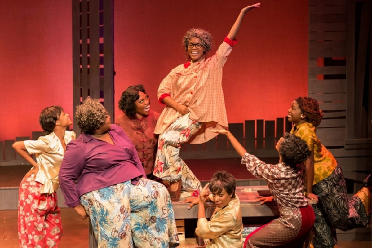 Trisha Jeffrey & Cast at 