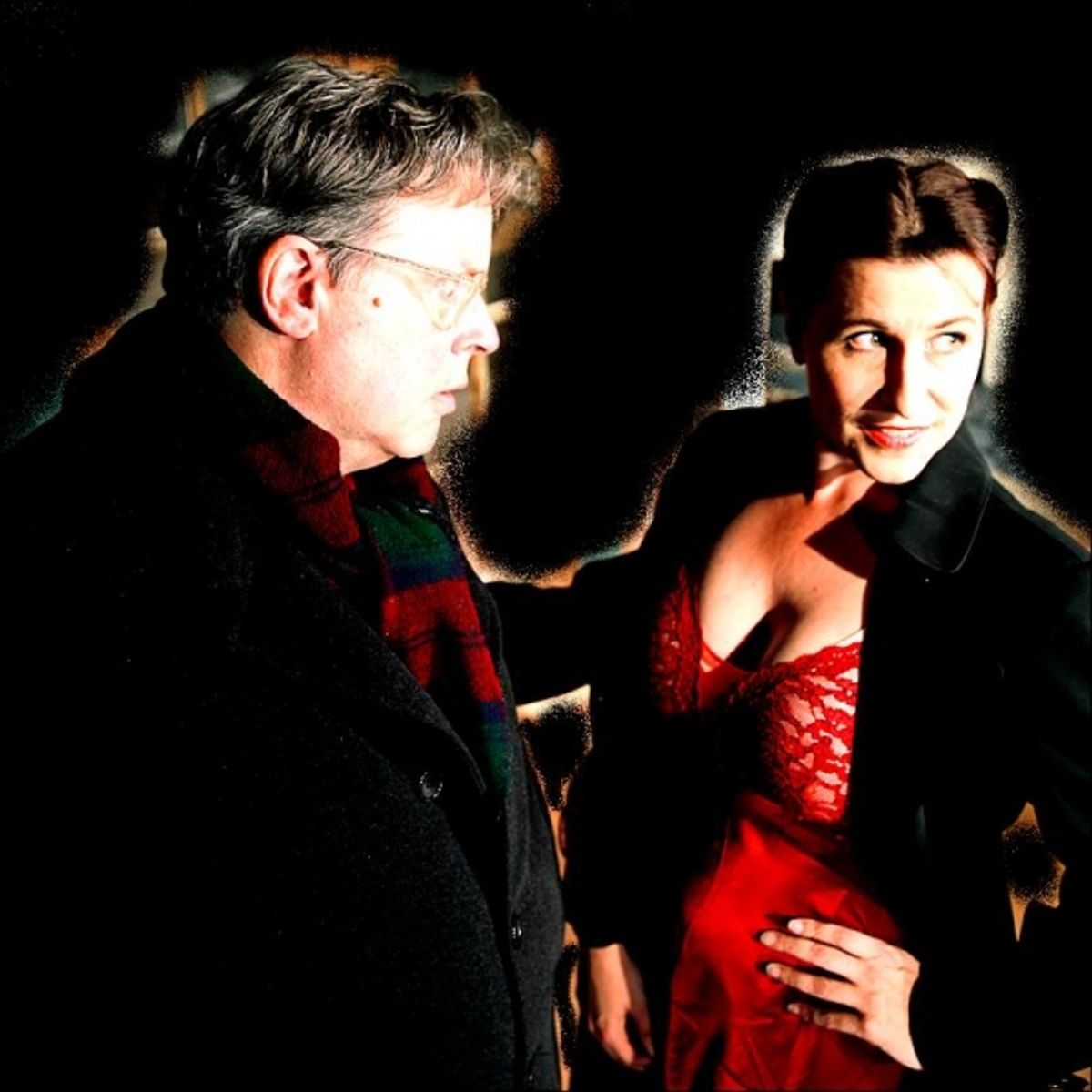 Myra (Melissa J. Mayo) suggests that Charles (Bob Maddox) join her for a nightcap. at 