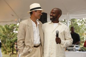 Khephra Burns and Ronald K. Brown, Artistic Director, Evidence, A Dance Company @ BroadwayWorld Khephra Burns and Ronald K. Brown, Artistic Director, Evidence, A Dance Company Photo