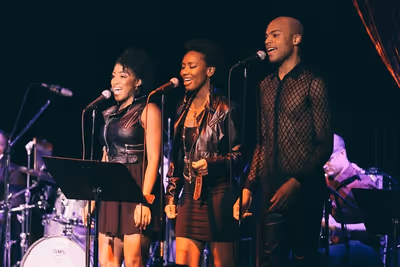 Rashidra Scott, Anita Welch, Darius Harper Photo