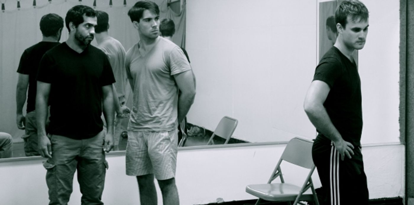 Photo Flash: In Rehearsal with the Cast of JULIAN & ROMERO at Theater for the New City, Begin. 9/3  Image