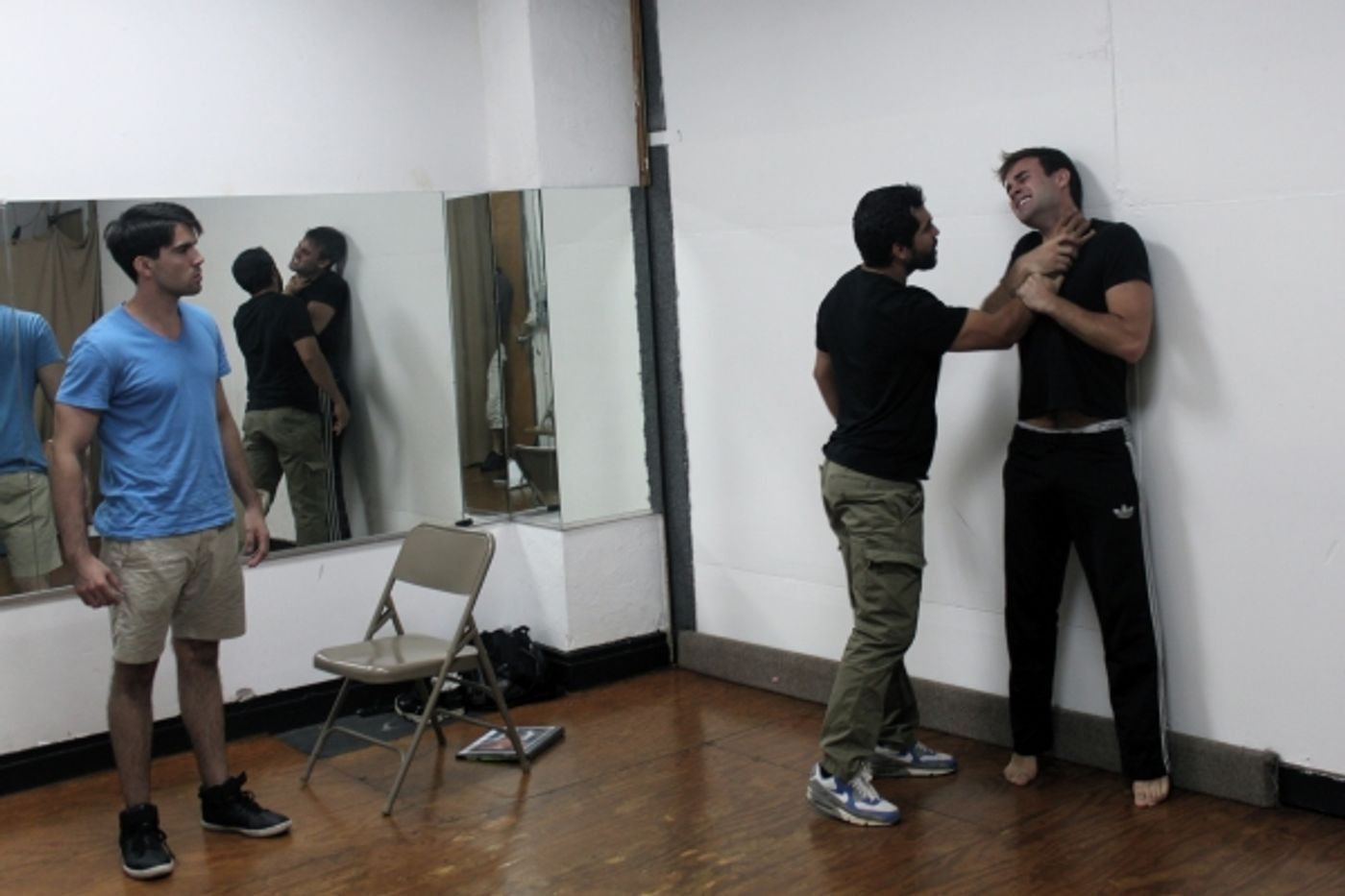 Photo Flash: In Rehearsal with the Cast of JULIAN & ROMERO at Theater for the New City, Begin. 9/3  Image