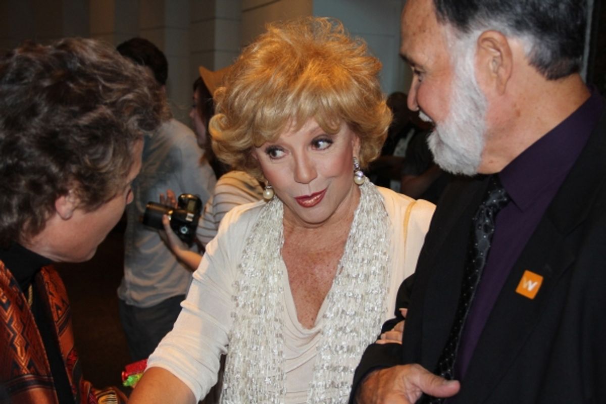 Director Jan Thompson, Ruta Lee and Francisco Lovato at the LA Premiere of Never The Same at 