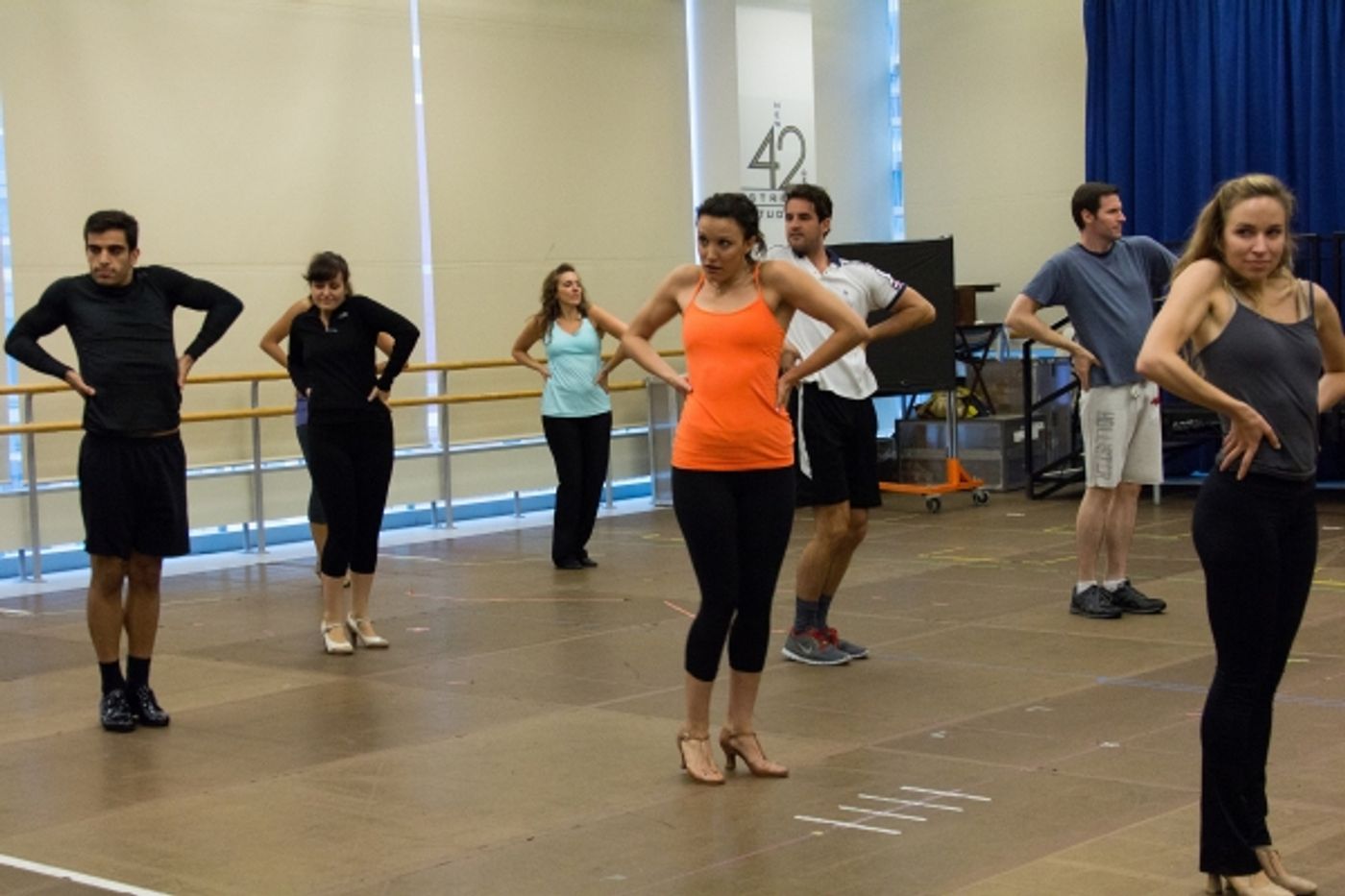 Photo Coverage: Caroline Bowman, Josh Young & EVITA Touring Cast Meet the Press! Image