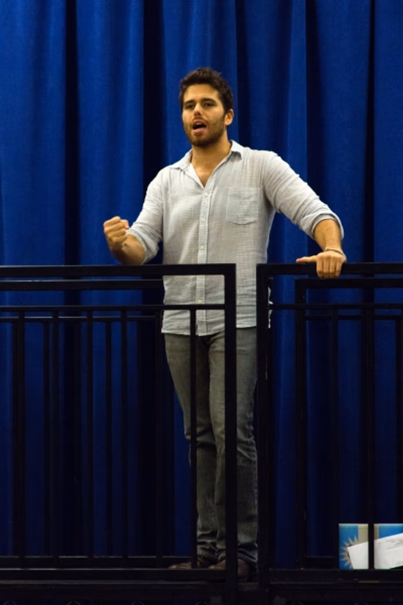 Photo Coverage: Caroline Bowman, Josh Young & EVITA Touring Cast Meet the Press! Image
