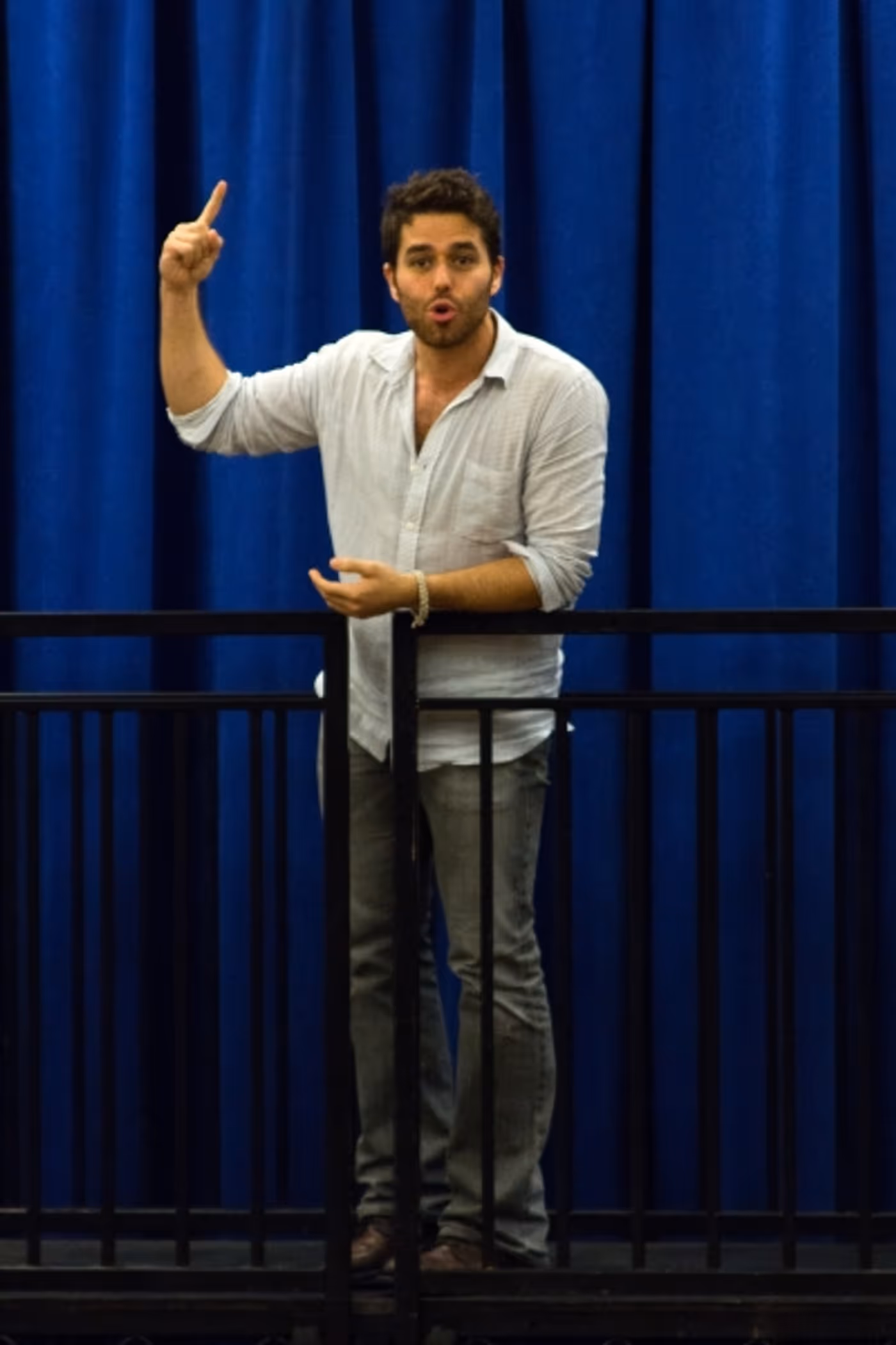 Photo Coverage: Caroline Bowman, Josh Young & EVITA Touring Cast Meet the Press! Image