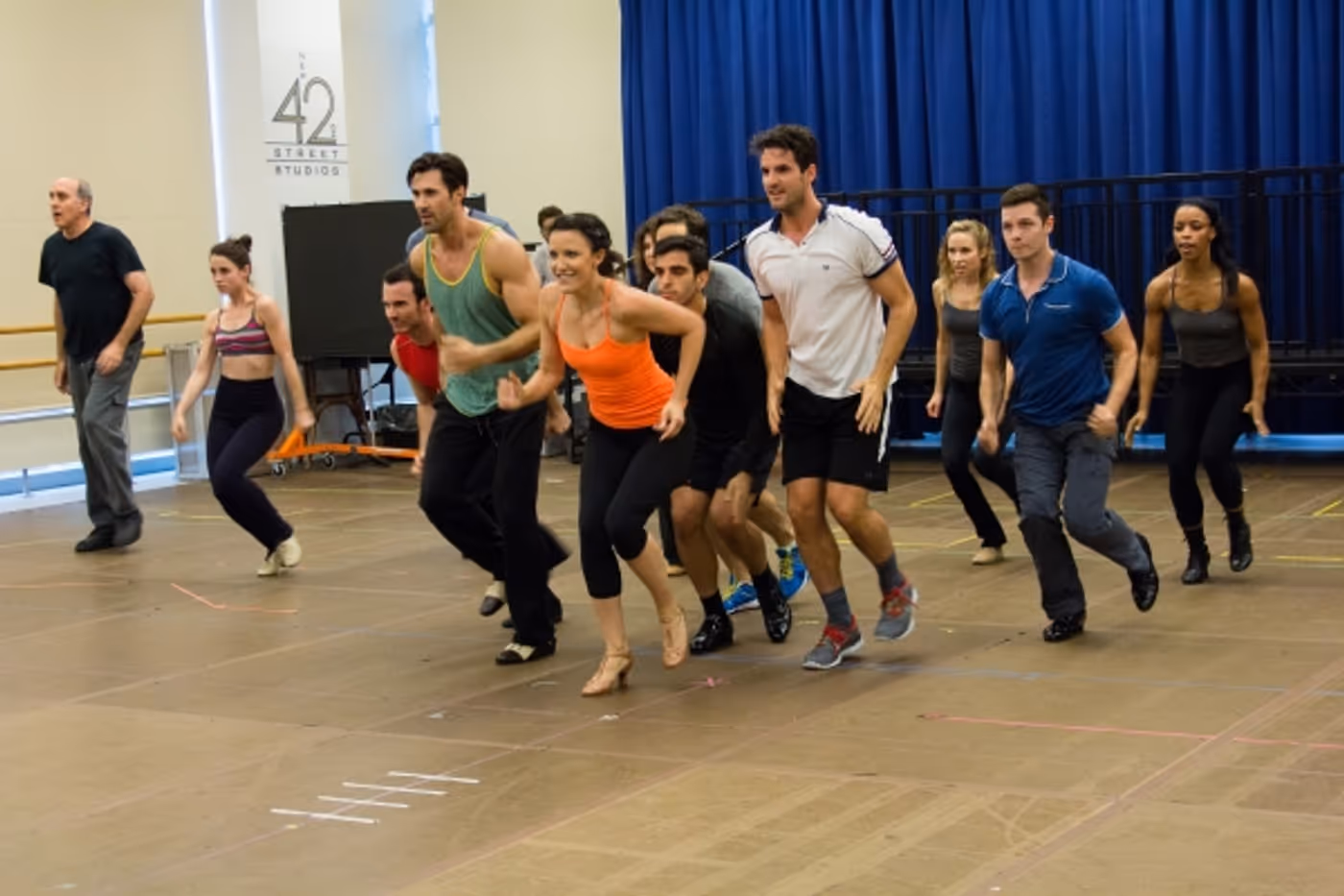 Photo Coverage: Caroline Bowman, Josh Young & EVITA Touring Cast Meet the Press! Image