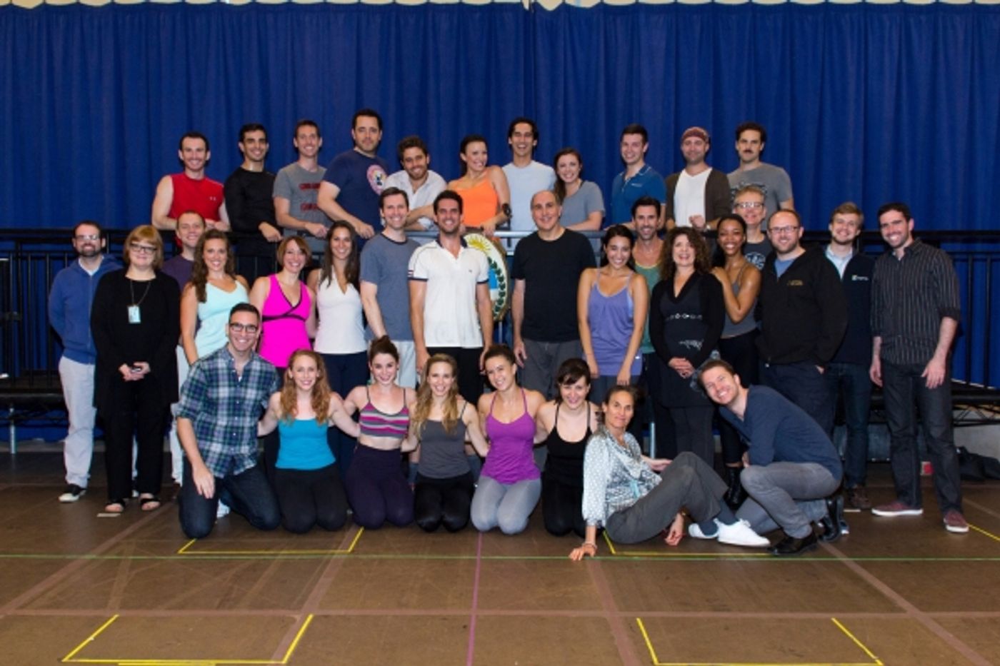 Photo Coverage: Caroline Bowman, Josh Young & EVITA Touring Cast Meet the Press! Image