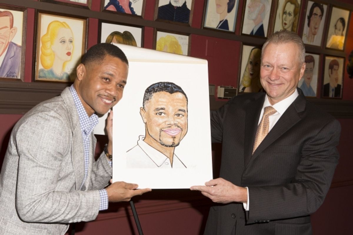 Cuba Gooding Jr and Max Klimavicius at 
