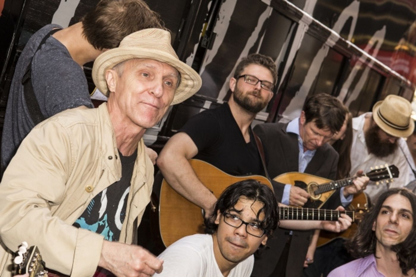 Photo Coverage: ONCE Cast Thanks Fans with Special Outdoor Performance!  Image