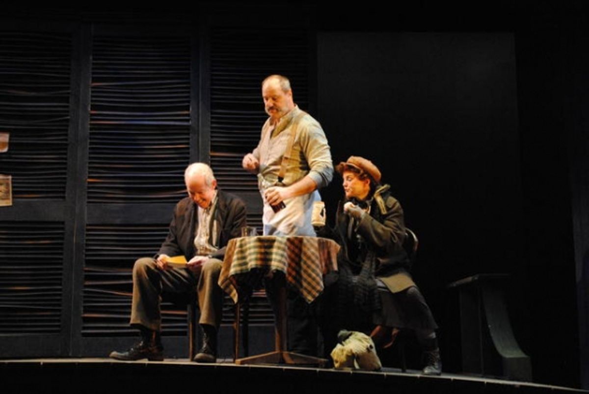 Jonathan Hogan, Walton Wilson and Alison Fraser at 