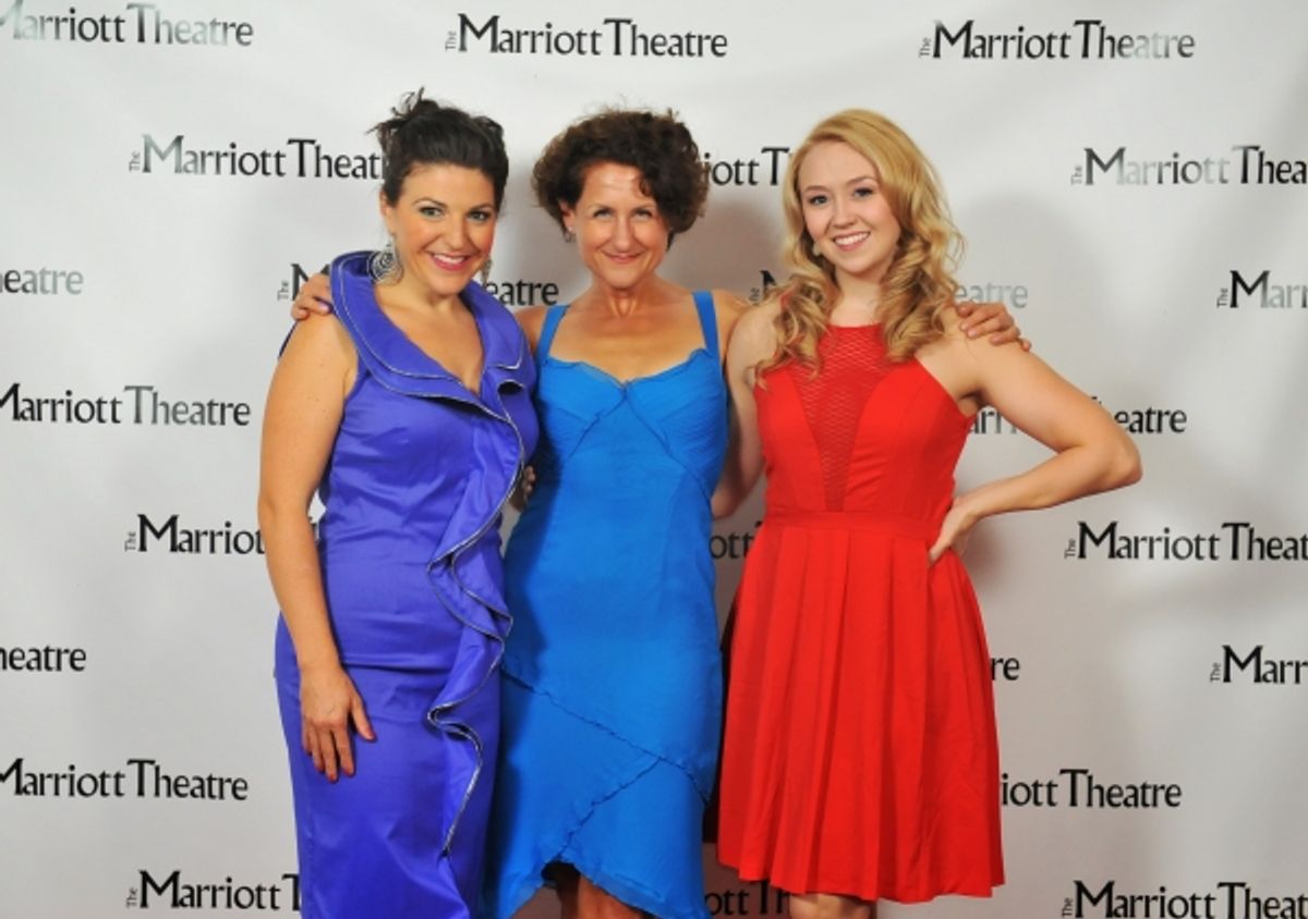 Christine Mild, Marya Grandy and Laura Savage at 