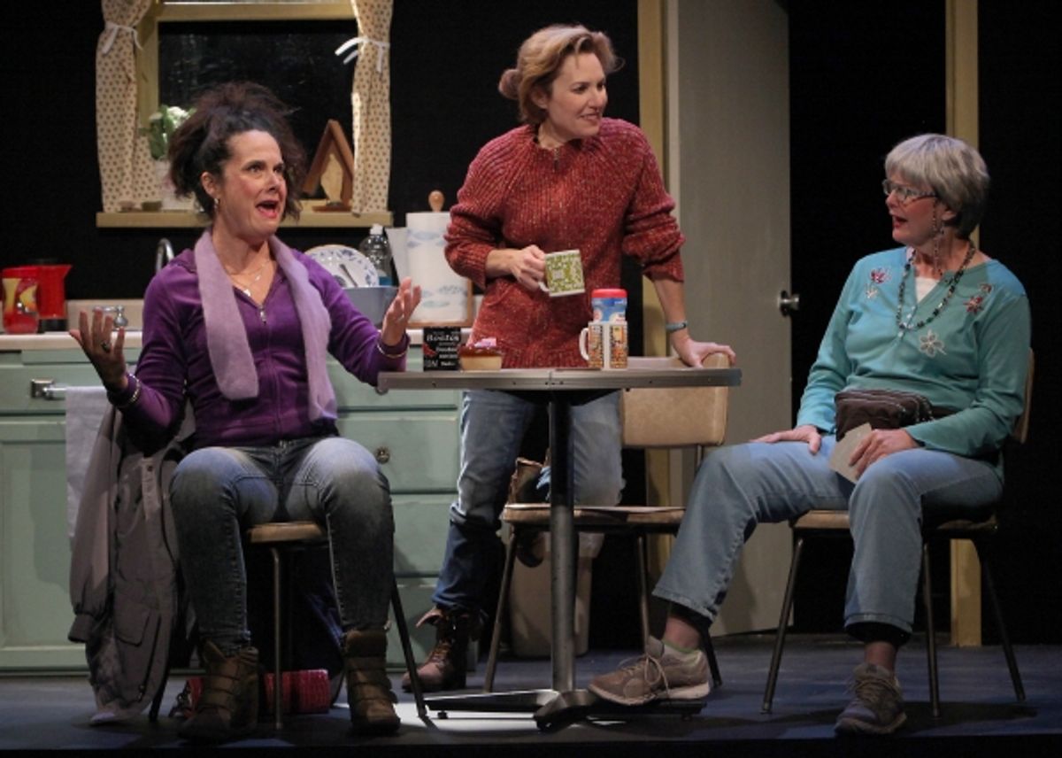 Jamie Jones (Jean), Amy Resnick (Margie) and Anne Darragh (Dottie) at 