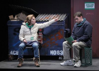 Amy Resnick (Margie) and Ben Euphrat (Stevie) Photo