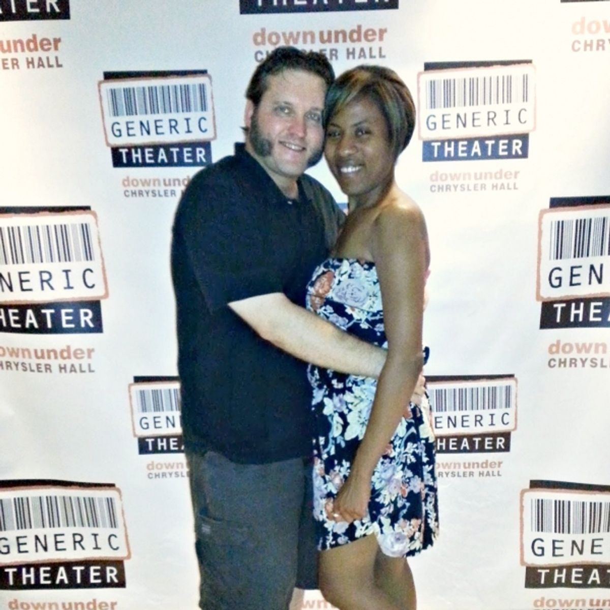 Garney Johnson and guest at 