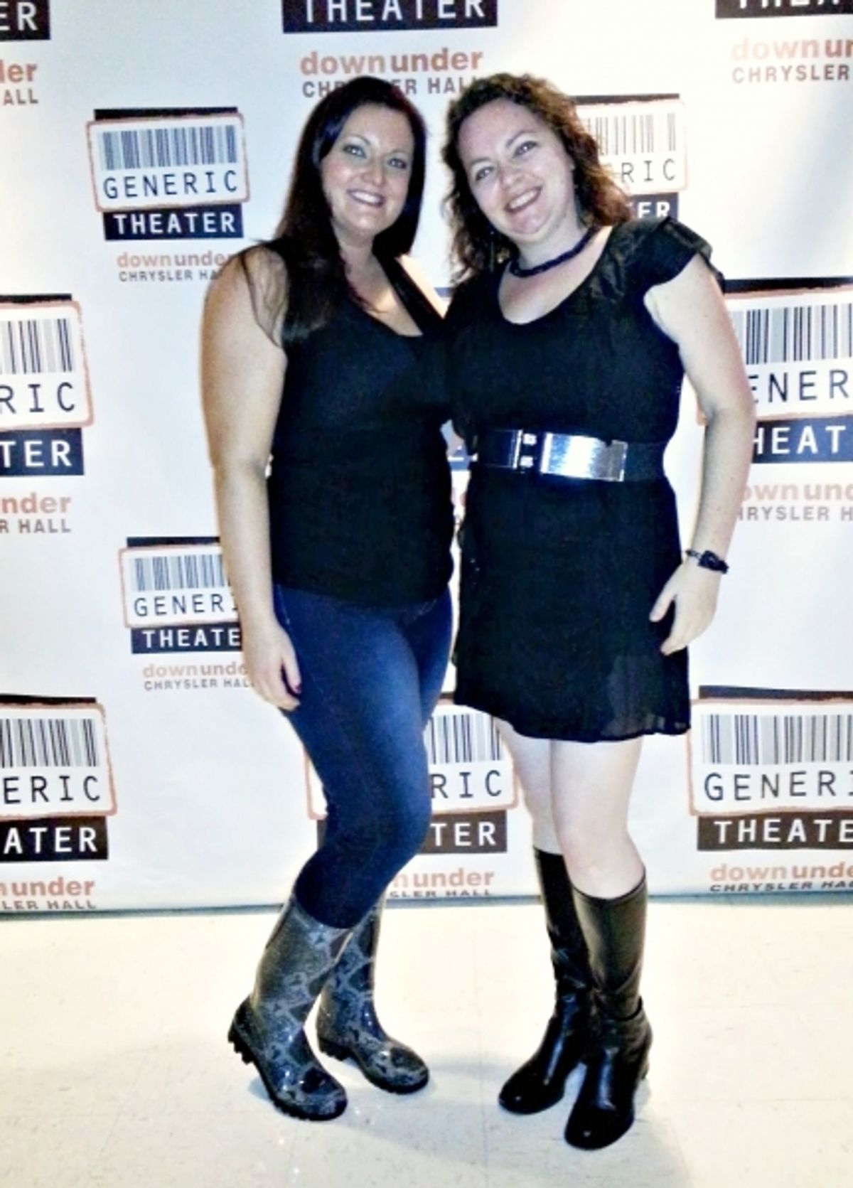 Jessica Hays McClanahan and Laura Oliver at 