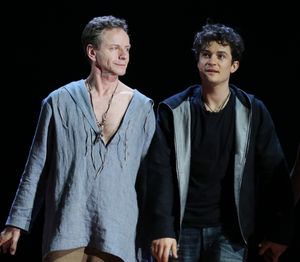 Brent Carver and Orlando Bloom @ BroadwayWorld Brent Carver and Orlando Bloom Photo
