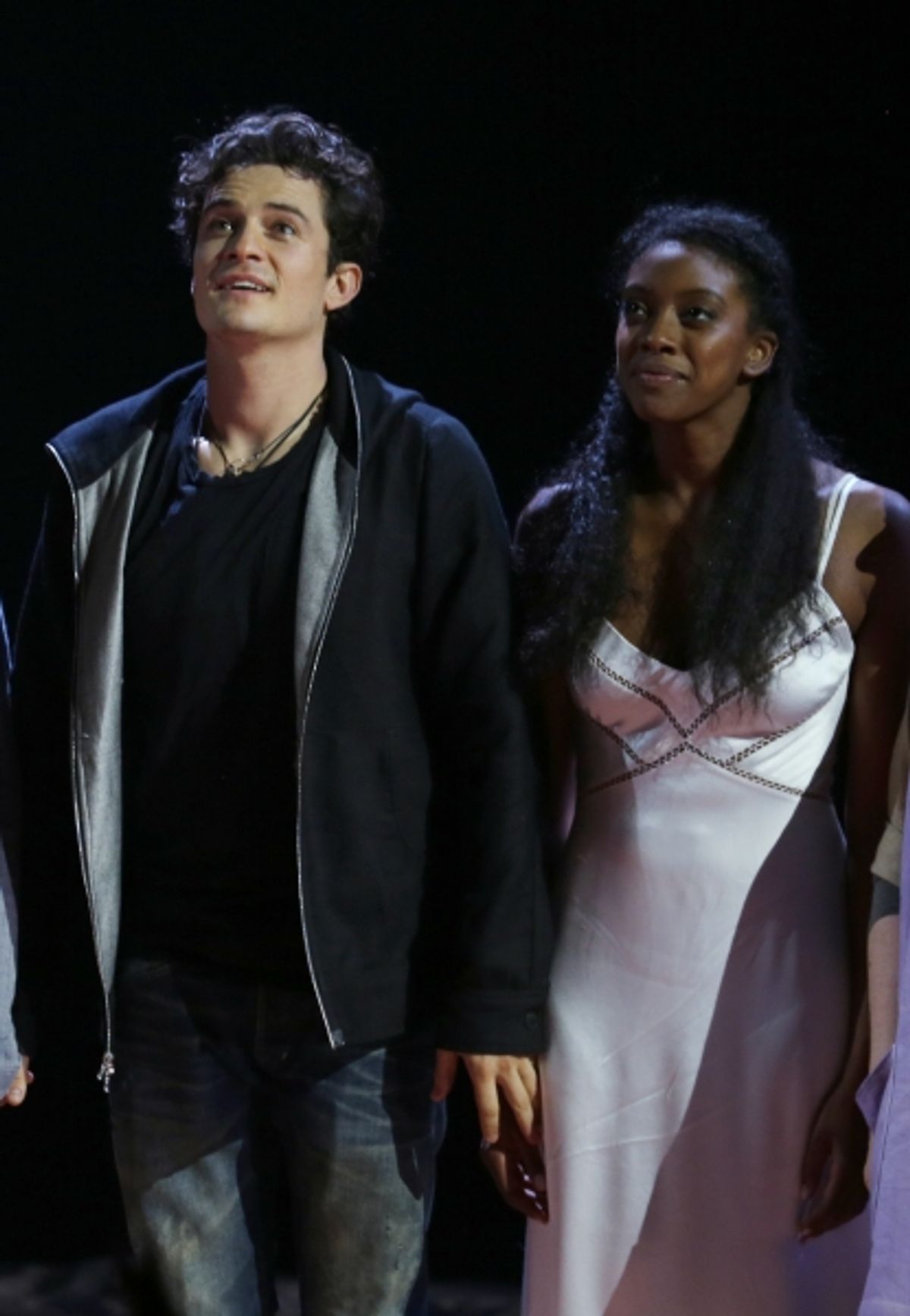 Orlando Bloom and Condola Rashad  at 