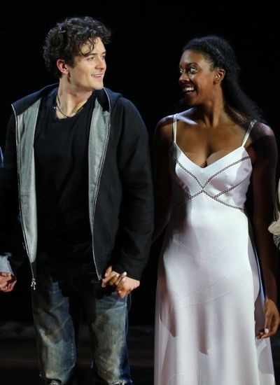 Orlando Bloom and Condola Rashad  Photo