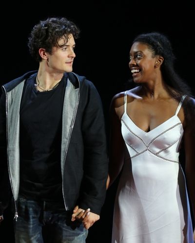 Orlando Bloom and Condola Rashad  Photo