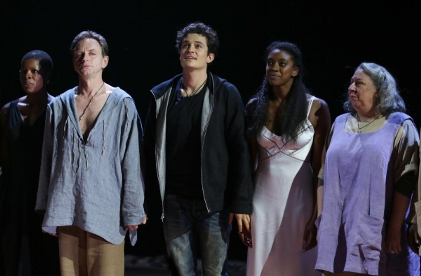 Photo Coverage: Orlando Bloom & Condola Rashad Take First Bows in ROMEO AND JULIET Image