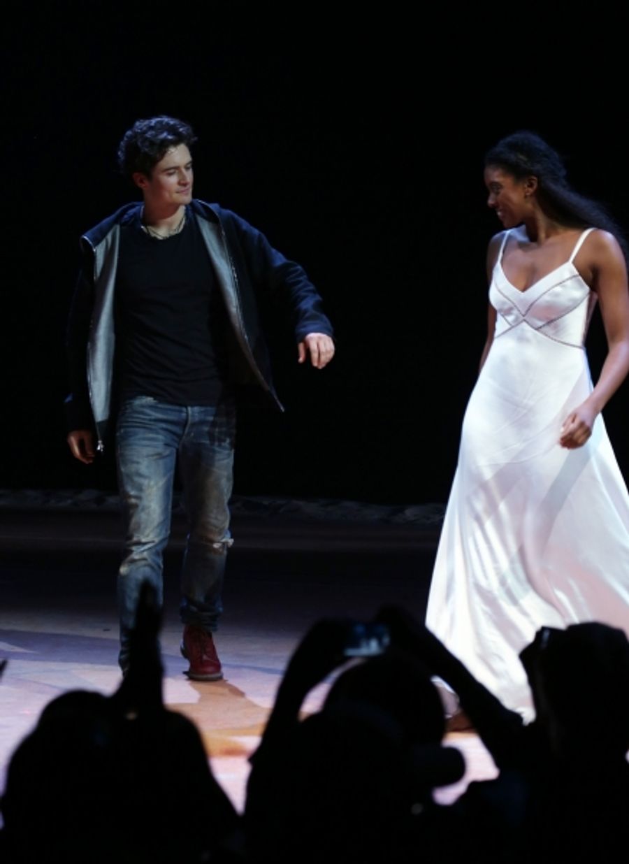 Photo Coverage: Orlando Bloom & Condola Rashad Take First Bows in ROMEO AND JULIET Image
