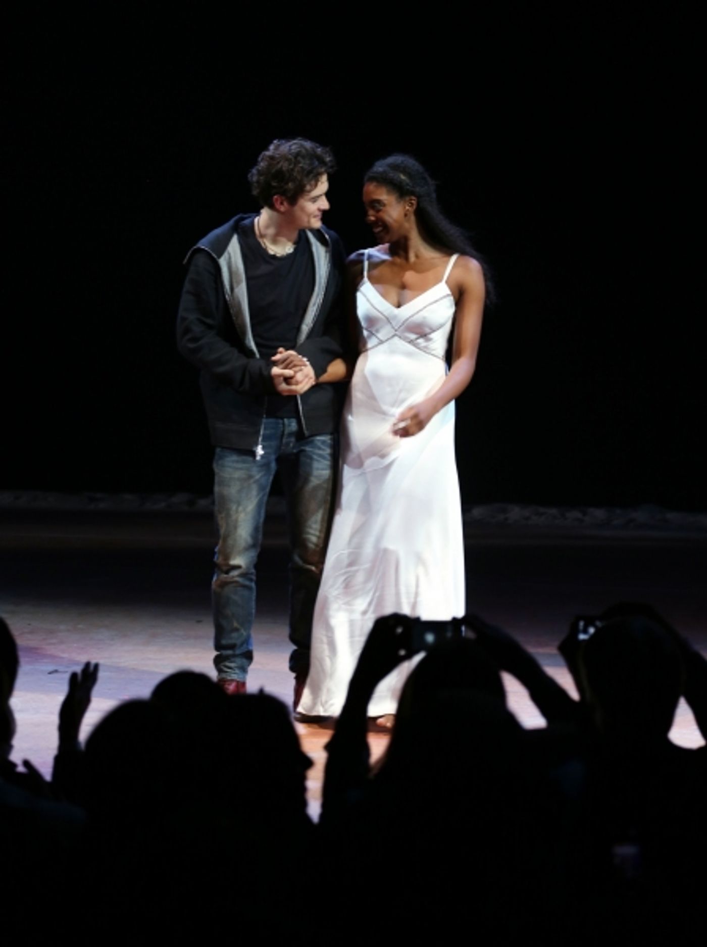 Photo Coverage: Orlando Bloom & Condola Rashad Take First Bows in ROMEO AND JULIET Image
